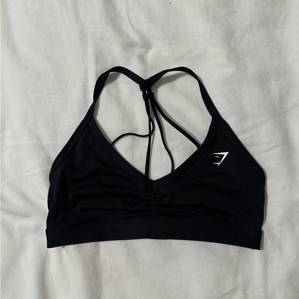 Gymshark Ruched Strappy Sports Bra